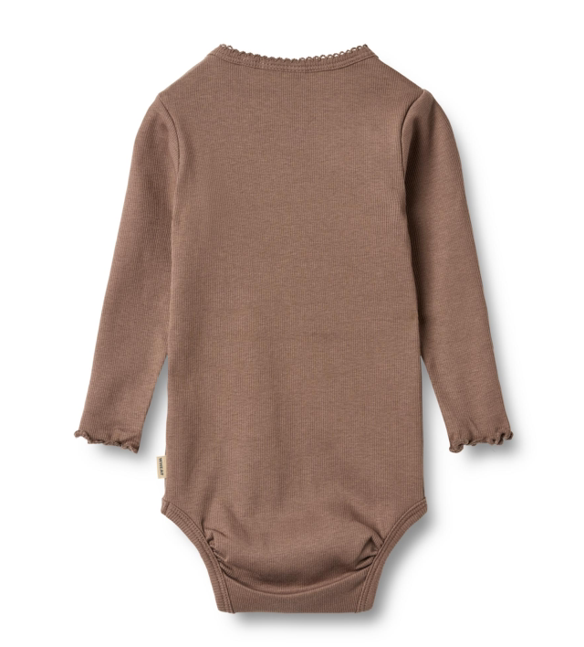 Wheat - body toffee brown cotone e modal