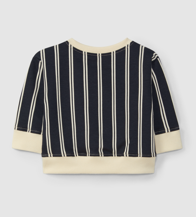 Snug - felpa righe felpata