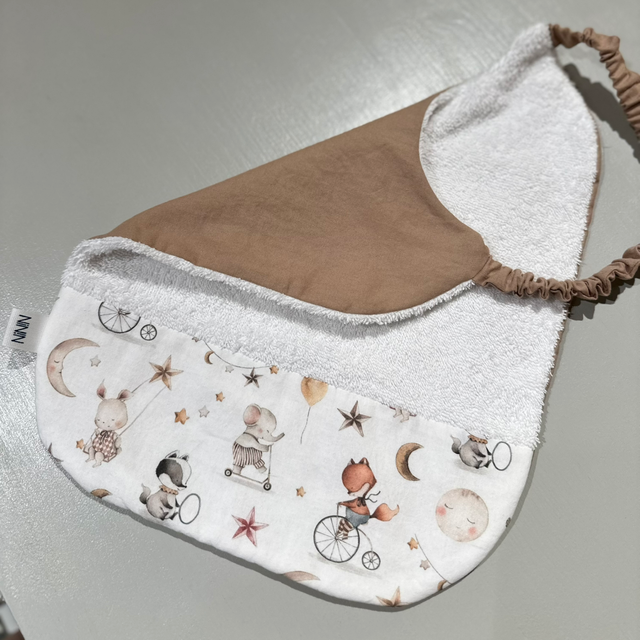 Ninin - bavaglino con elastico vintage