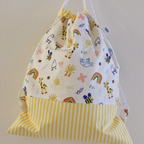 Ninin - sacca artigianale disegni