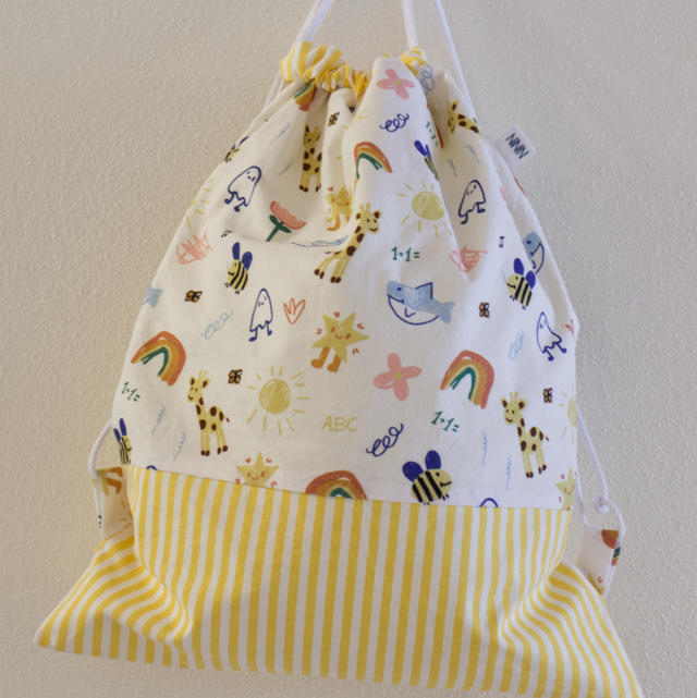 Ninin - sacca artigianale disegni