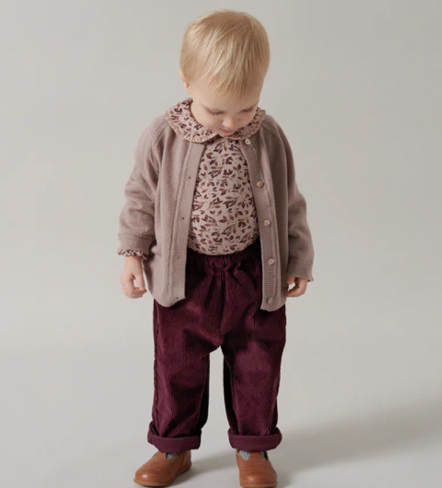 Mar Mar - pantalone velluto baggy