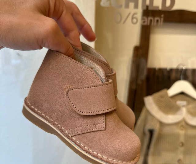 Rizitos - polacchina camoscio taupe