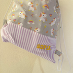 Ninin - sacca artigianale unicorni