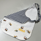 Ninin - bavaglino con elastico veicoli