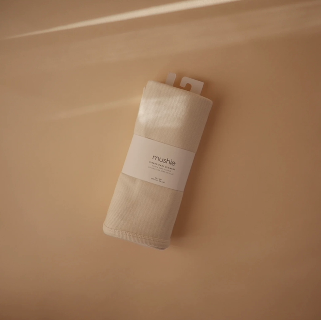 Mushie - Coperta cotone organico 89x89 cm