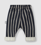 Snug - pantalone tuta righe felpato