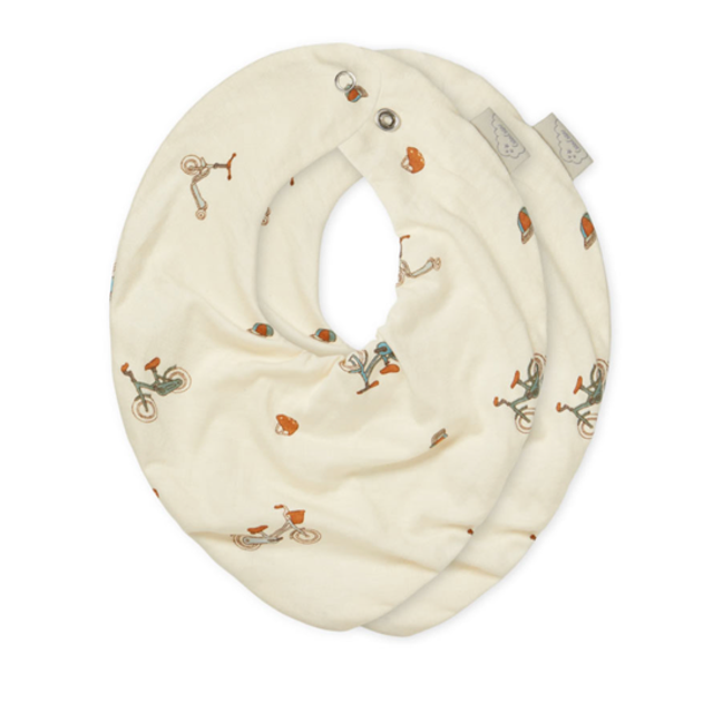 Cam Cam - bandana bib bicycles 2 pz