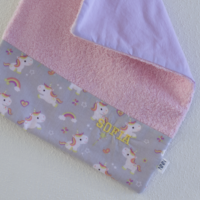 Ninin - asciugamano asilo unicorno