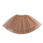 Donsje - gonna tulle metallic rose