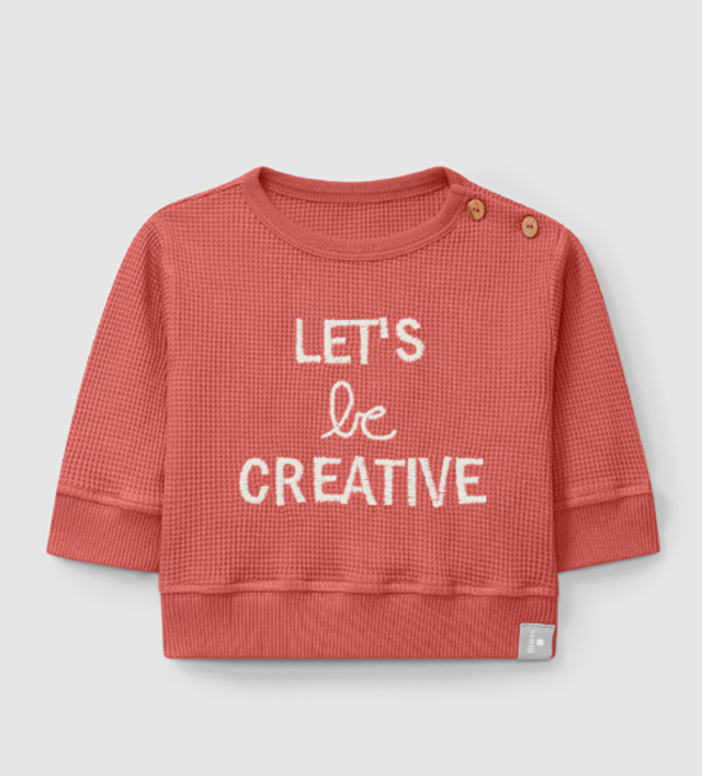 Snug - felpa “let’s be creative”