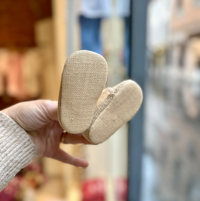 Rizitos - scarpa culla beige