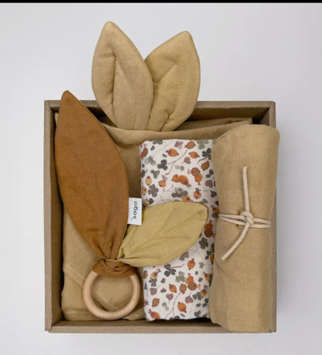 Saga Copenaghen - gift box shades of fall leafs