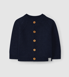 Snug - cardigan blu misto Lana