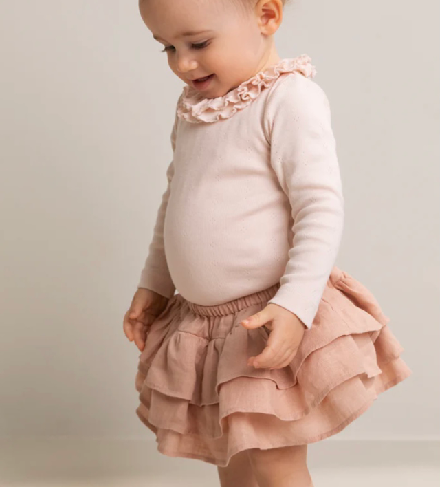 Mar Mar - Culotte rouge in lino