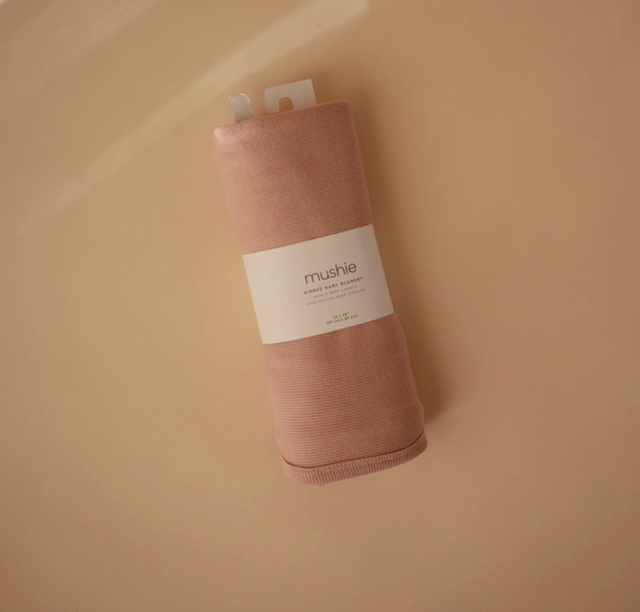 Mushie - Coperta cotone organico 89x89 cm