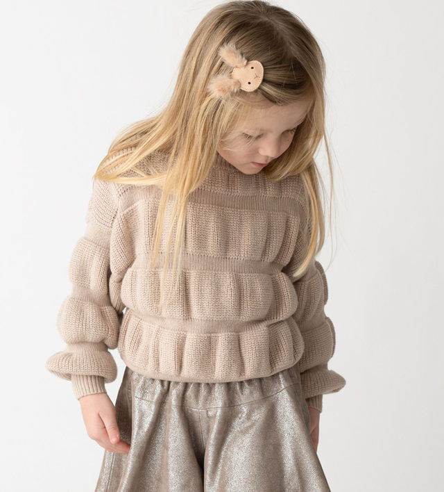 Donsje - maglione lana con collo