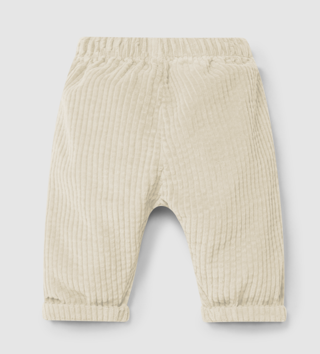 Snug - pantalone velluto beige