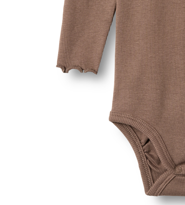 Wheat - body toffee brown cotone e modal