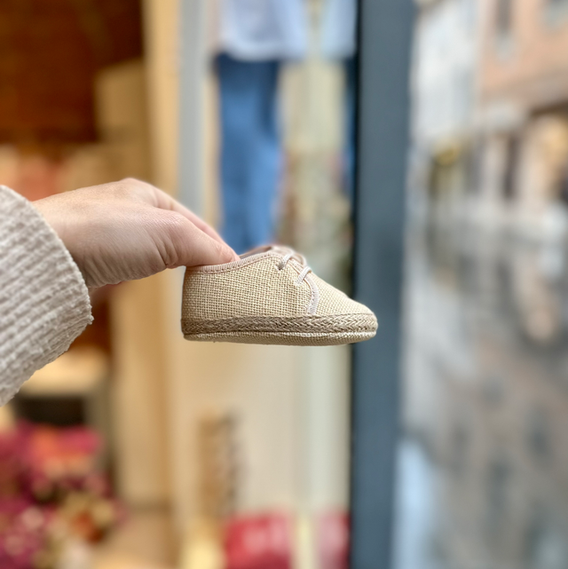 Rizitos - scarpa culla beige