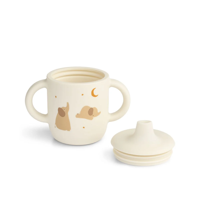 Liewood - neil sippy cup elephant