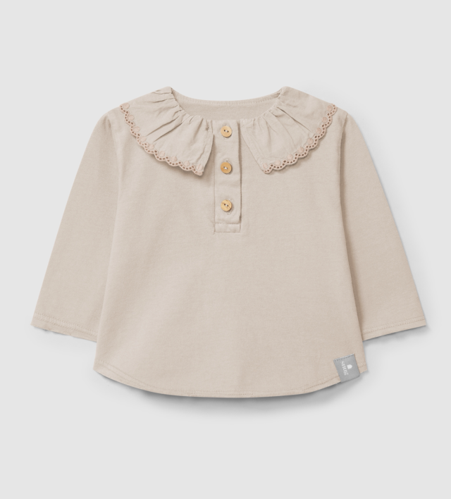 Snug - maglia colletto rosa