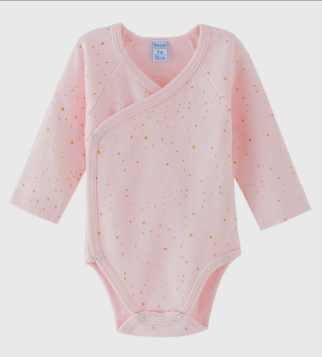 Set body bimba manica lunga - 2 pezzi 100% cotone