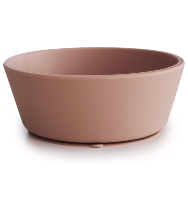 Mushie - Ciotola in silicone con ventosa