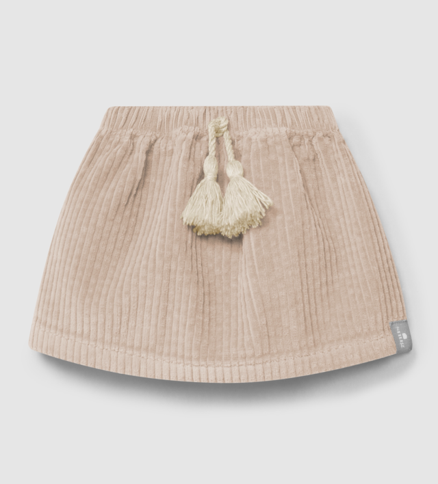 Snug - gonna velluto cipria