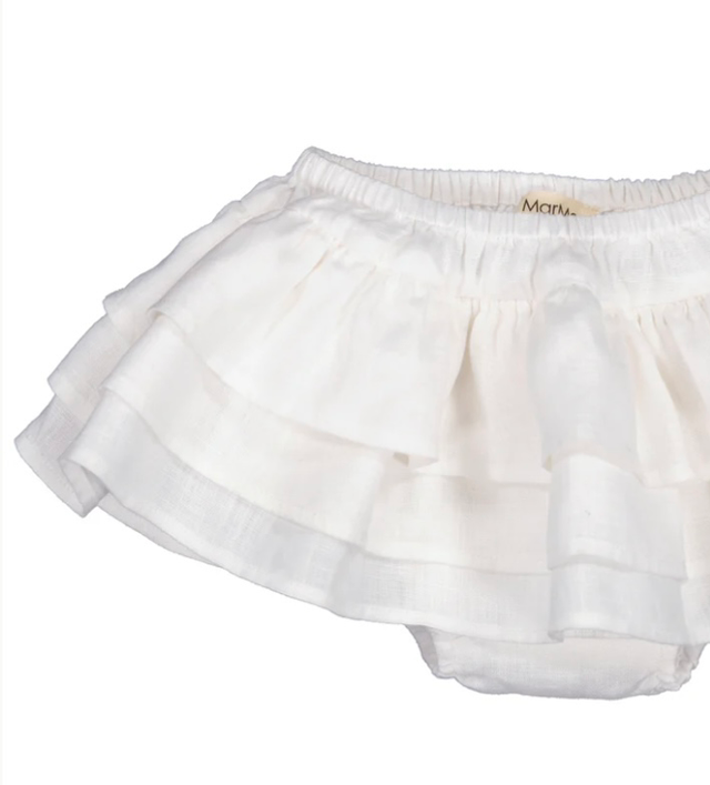 Mar Mar - Culotte rouge in lino