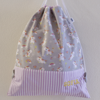 Ninin - sacca artigianale unicorni