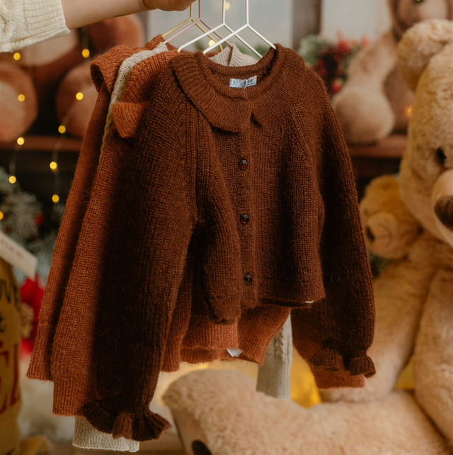 DrKid - caldo cardigan cioccolato