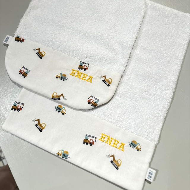 Ninin - asciugamano asilo veicoli