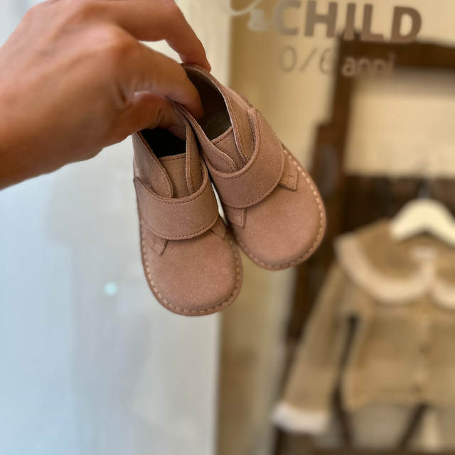 Rizitos - polacchina camoscio taupe