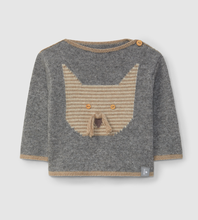 Snug - Maglioncino gatto misto Lana