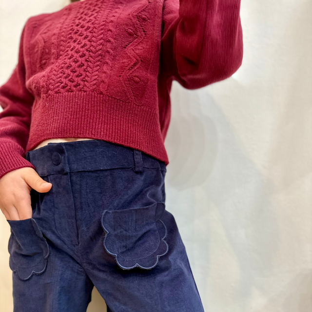 DrKid - maglioncino moda bordeaux