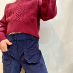 DrKid - maglioncino moda bordeaux