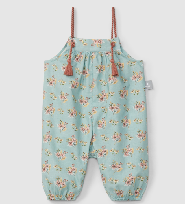 Snug - salopette fiorellini