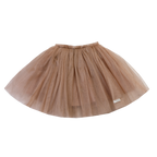 Donsje - gonna tulle metallic rose