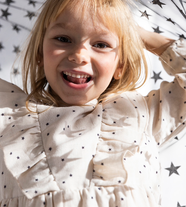 Petit Indi - vestito stelline