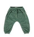 Petit Indi - pantalone velluto verde