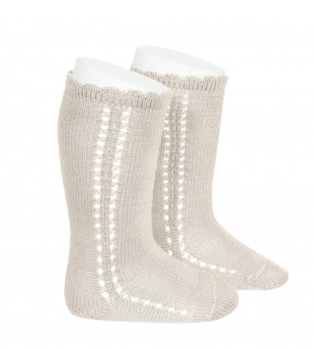 Condor - Calze lunghe perle traforato sul lato