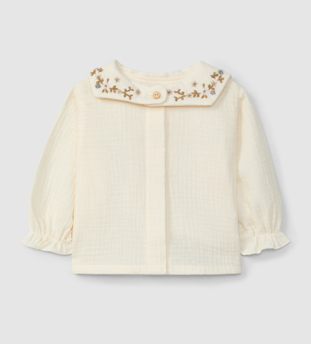 Snug - blusa colletto fiori