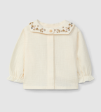 Snug - blusa colletto fiori