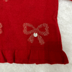 DrKid - maglioncino rosso misto lana