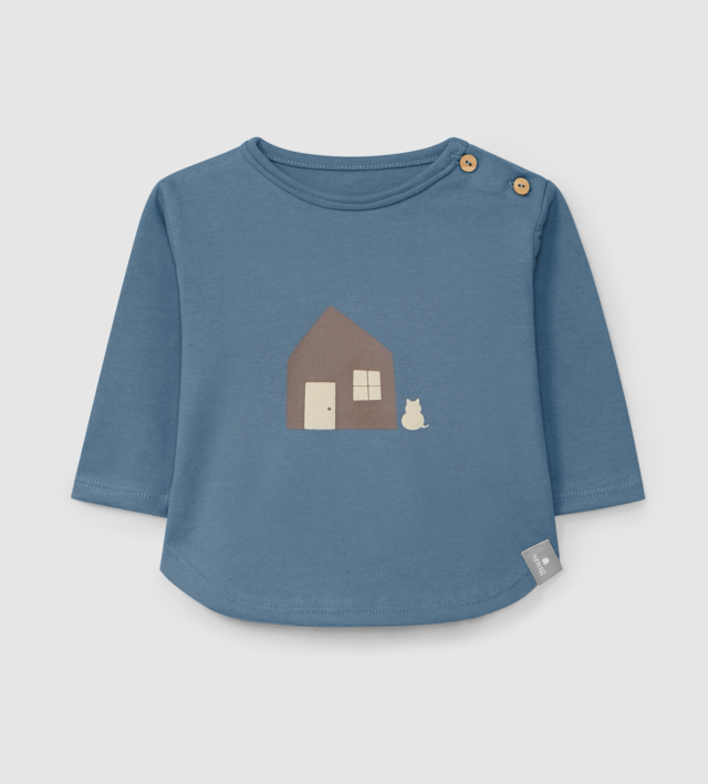 Snug - maglia casetta blu