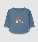 Snug - maglia casetta blu