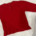 DrKid - maglioncino rosso misto lana