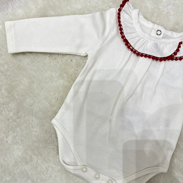 DrKid - body caldo cotone con colletto elegante