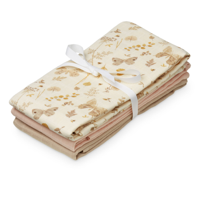 Cam Cam - 3 muslin butterfly 70x70